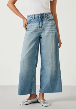Abi Cropped Wide Leg Jeans