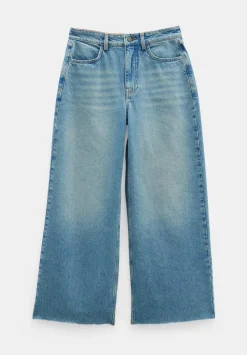 Abi Cropped Wide Leg Jeans