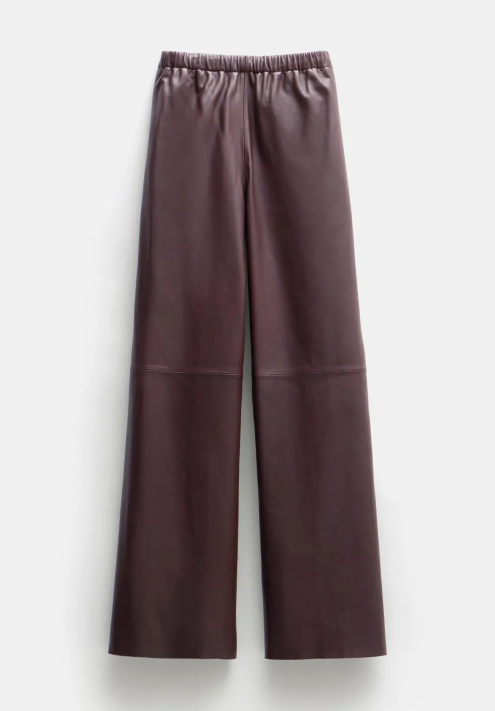 Agatha Leather Pull On Trousers