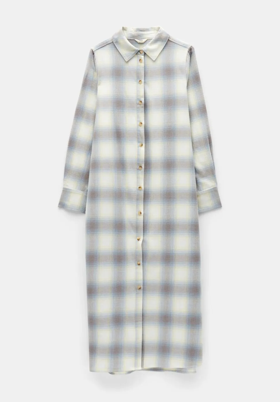 Aida Check Midi Dress