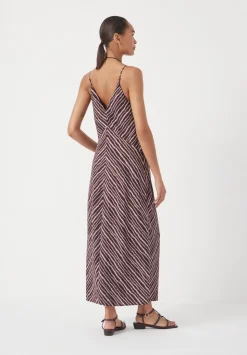 Air Flow Seam Detail Maxi Slip Dress