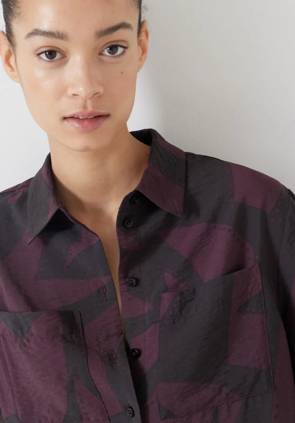 Air Flow Short Sleeve Collared Shirt
