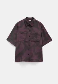 Air Flow Short Sleeve Collared Shirt