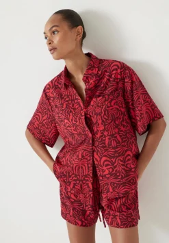 Air Flow Short Sleeve Collared Shirt