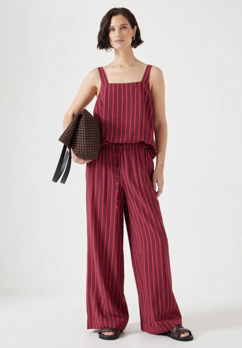 Air Flow Square Neckline Tank Top
