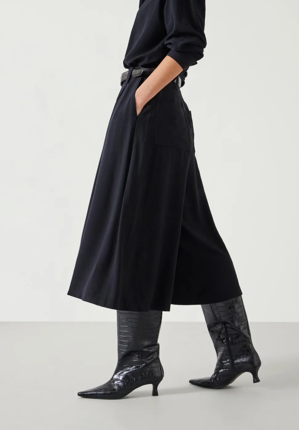 Akira Pinstripe Culotte