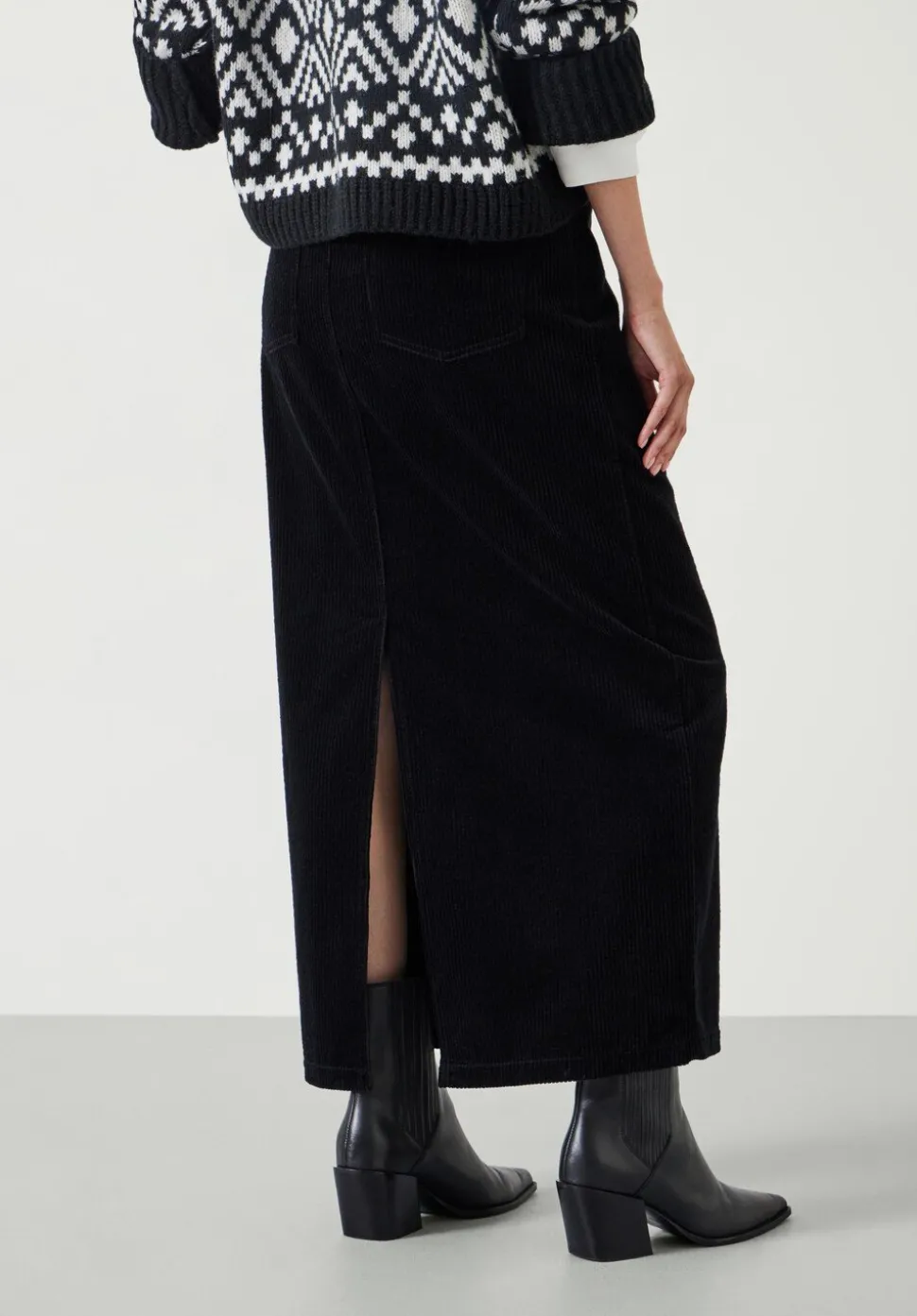Alana Cord Maxi Skirt