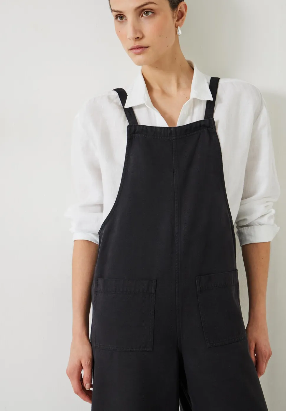 Allegra Relaxed Cropped Dungaree