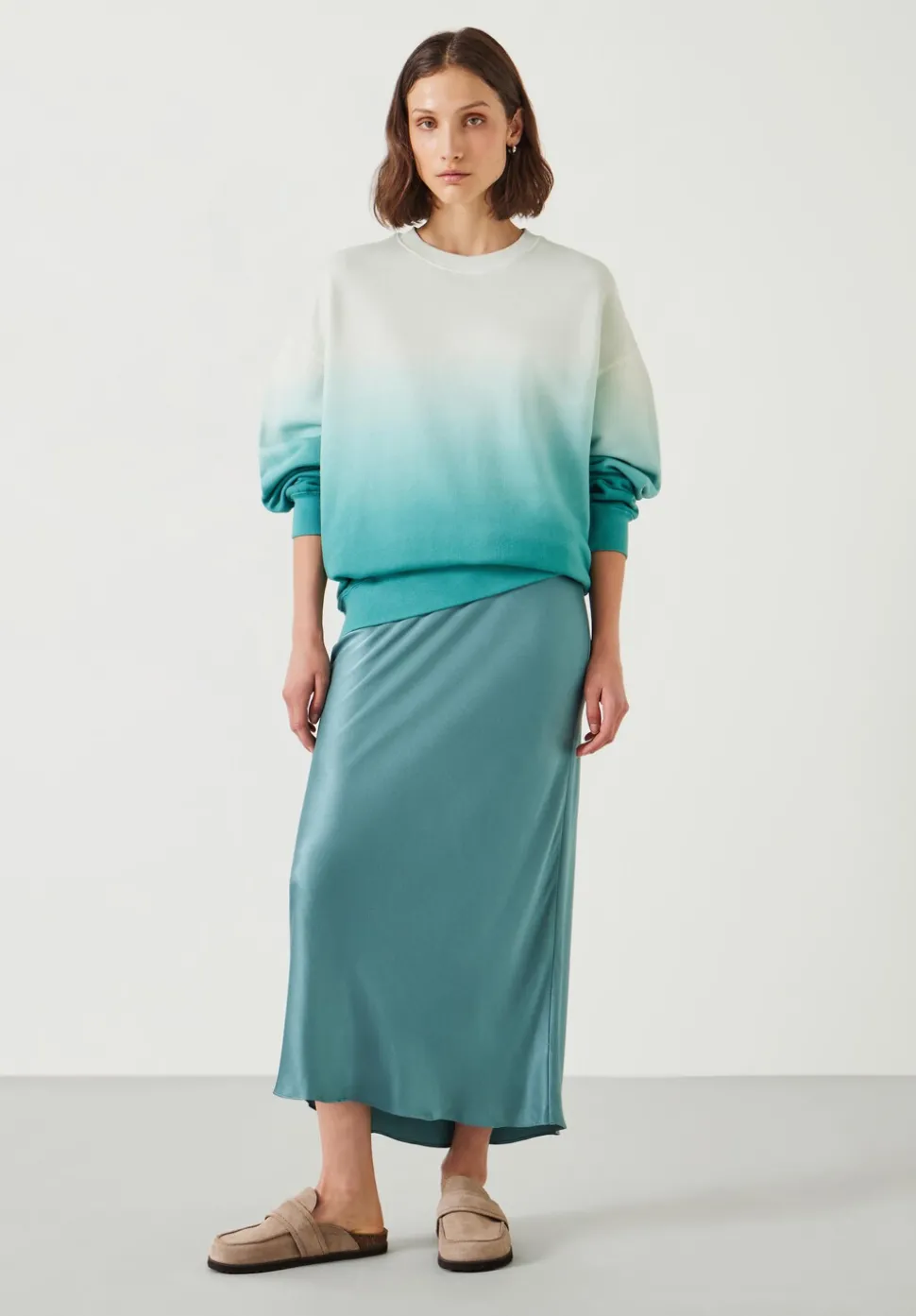 Allie Satin Skirt