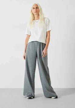 Alpa Wool Blend Wide Leg Trousers