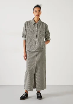 Amalia Cotton Striped Jacket