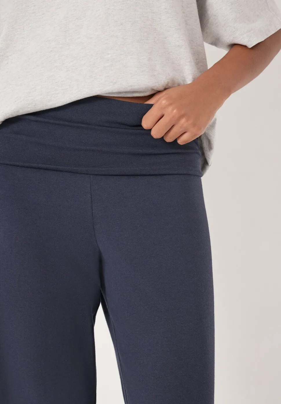 Amie Fold Over Waist Joggers