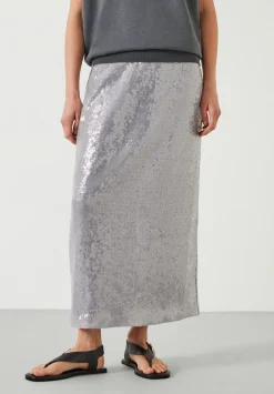 Anais Sheer Sequin Midi Skirt