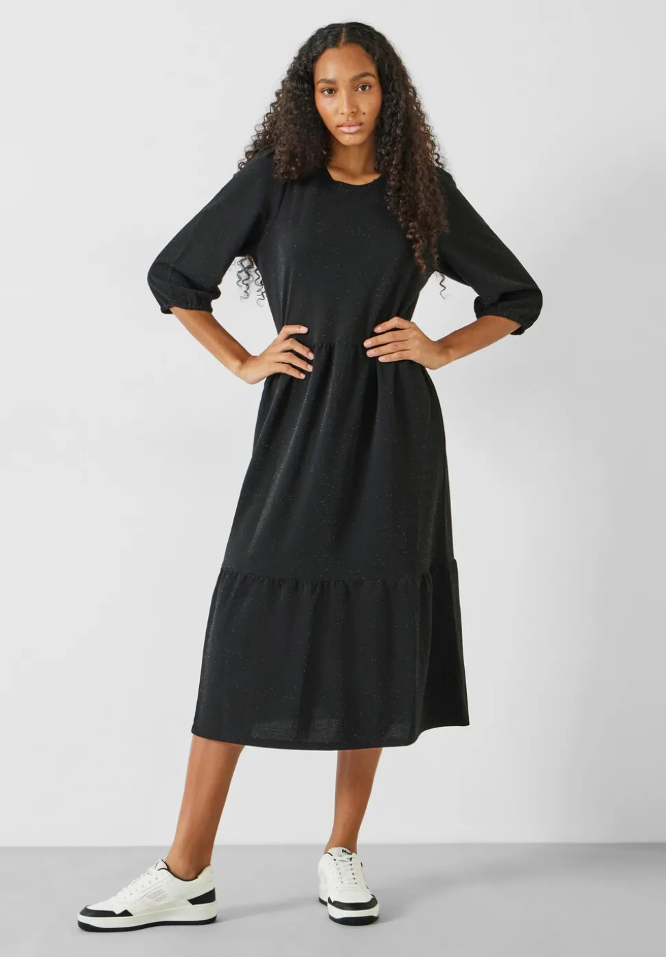 Athena Sparkle Jersey Dress