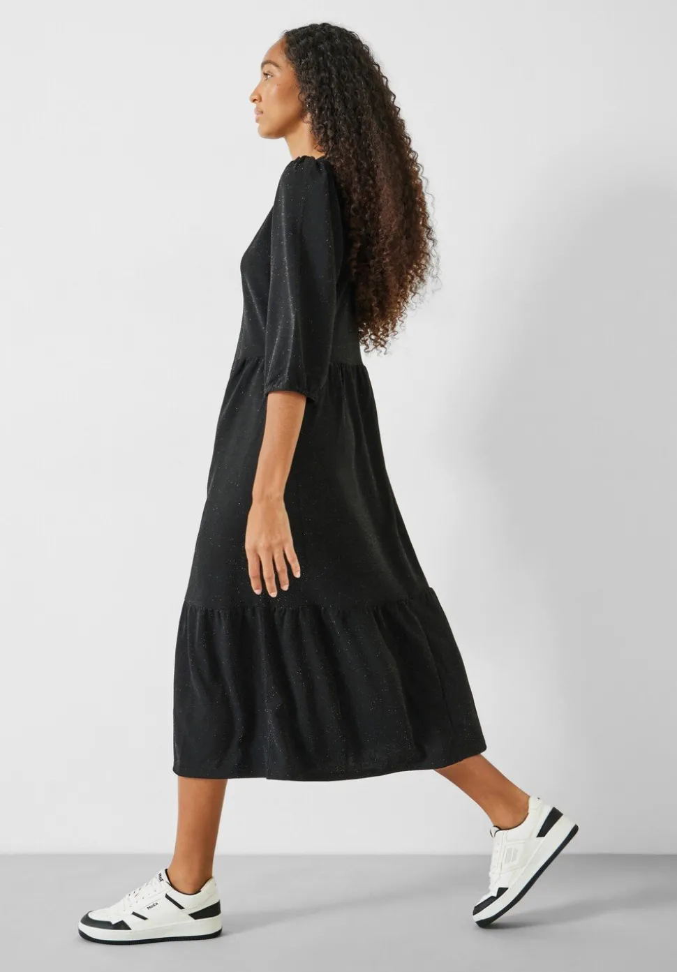 Athena Sparkle Jersey Dress
