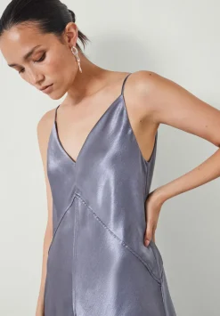 Aurora Satin Slip Maxi Dress