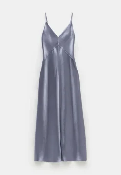 Aurora Satin Slip Maxi Dress