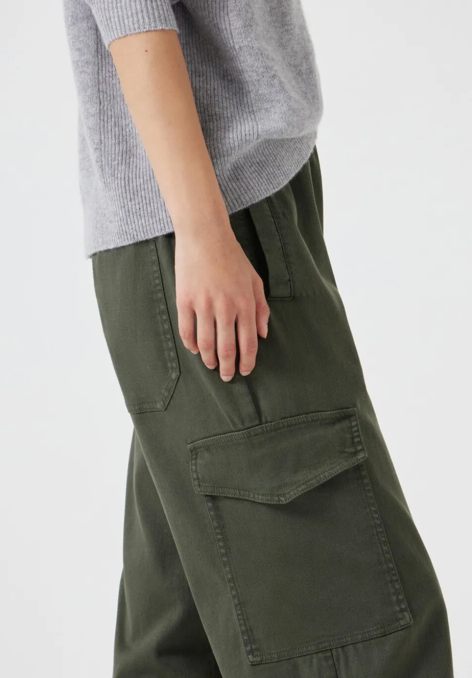 Ava Washed Cargo Trousers