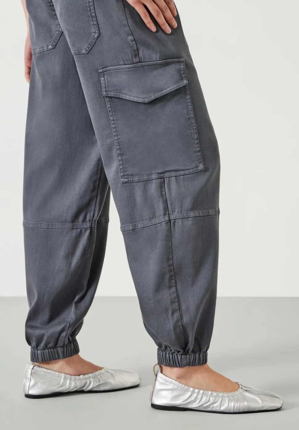 Ava Washed Cargo Trousers