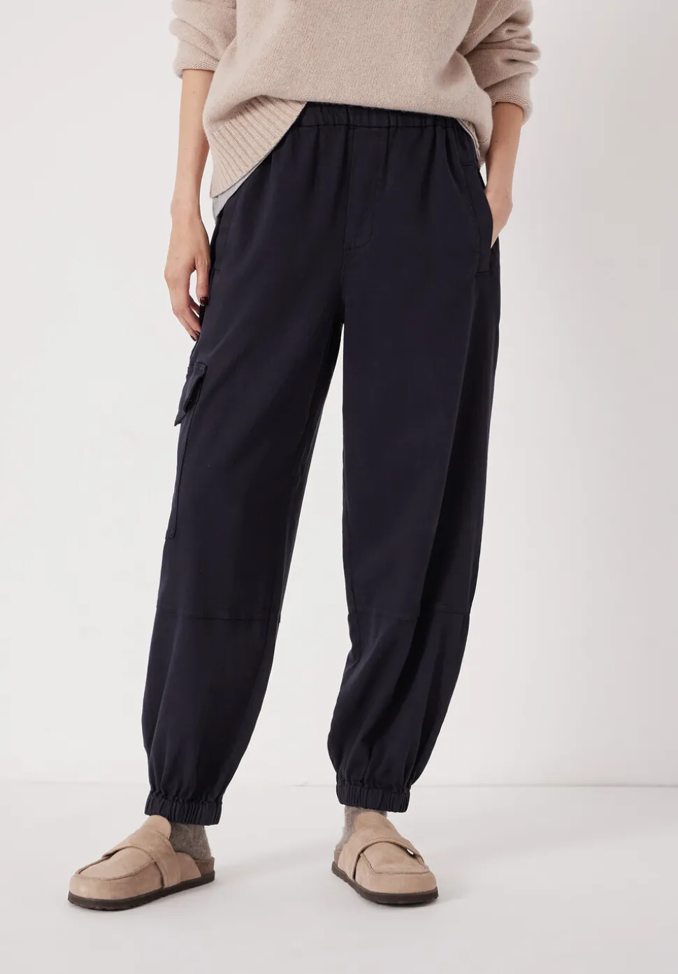 Ava Washed Cargo Trousers