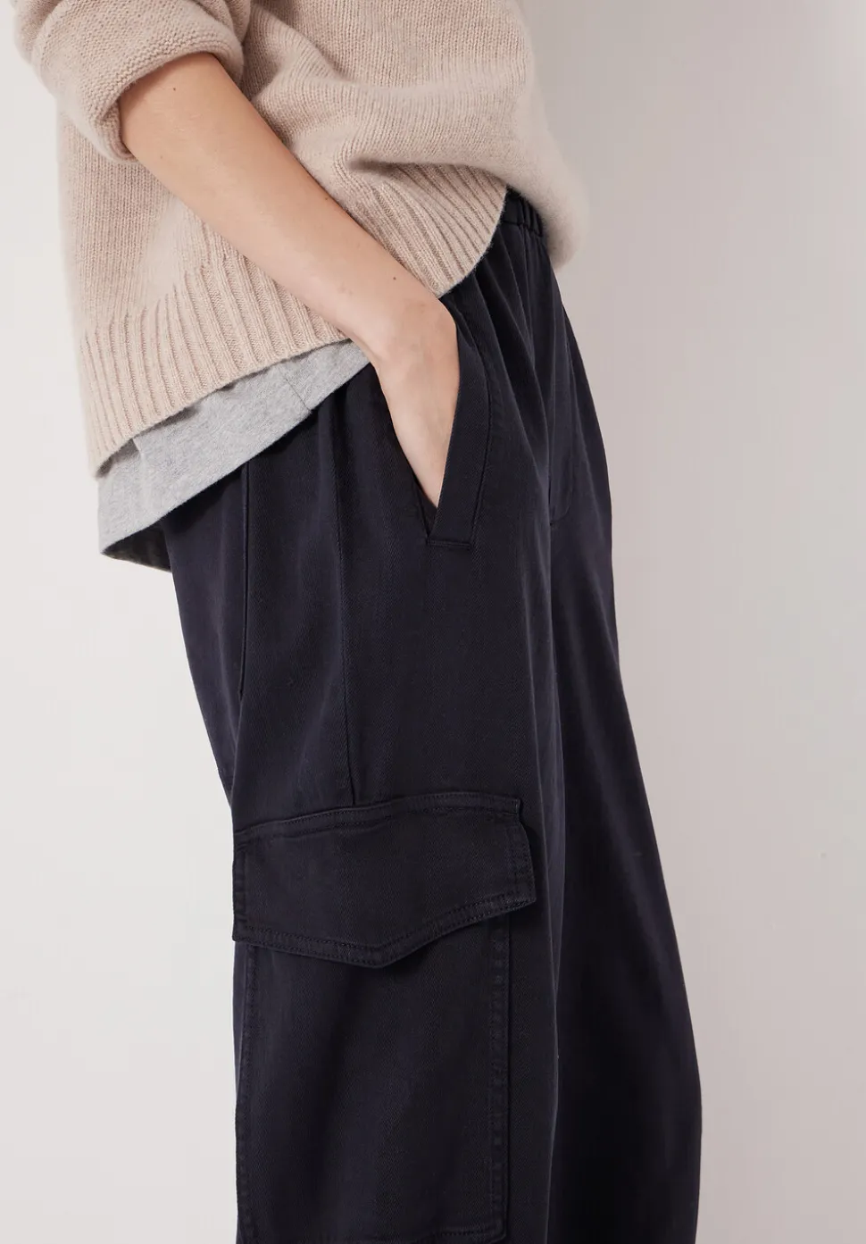 Ava Washed Cargo Trousers