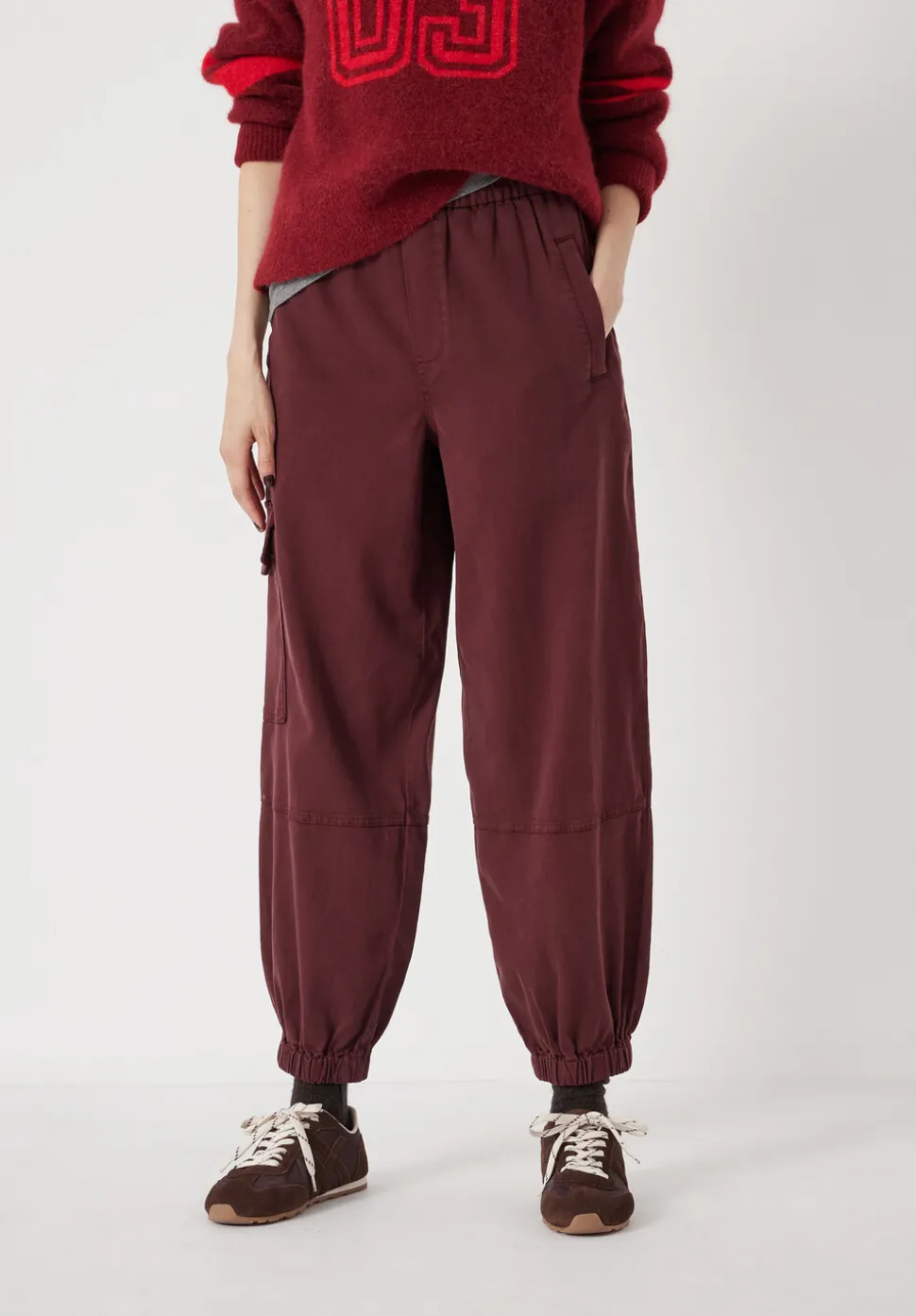 Ava Washed Cargo Trousers