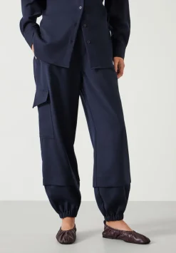 Ava Wool Cargo Trousers
