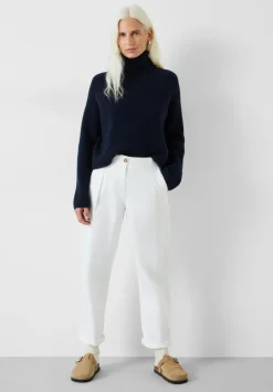 Aven Raglan Roll Neck Wool Blend Jumper