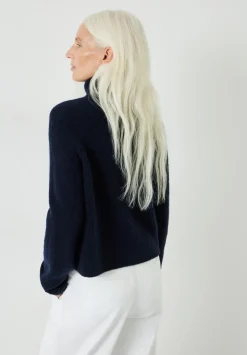 Aven Raglan Roll Neck Wool Blend Jumper