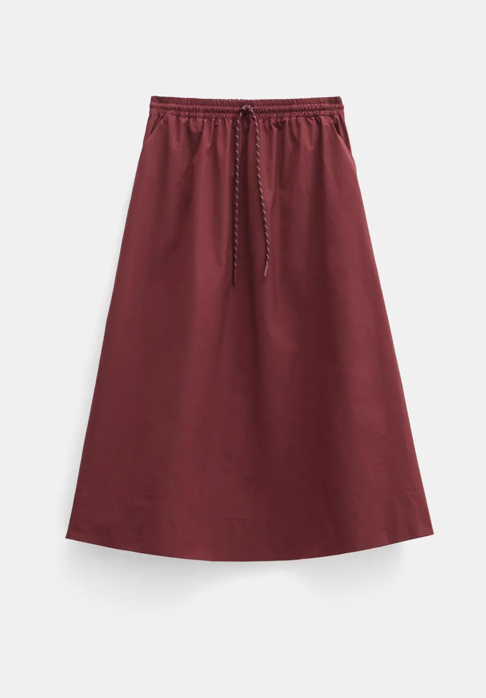 Aya Technical Pull On Midi Skirt