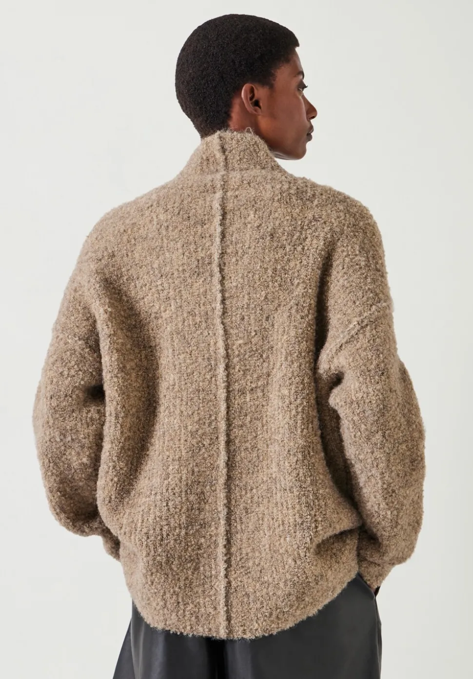 Bailey Boucle Funnel Jumper