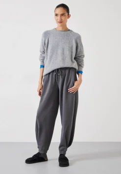 Barrel Leg Pleat Joggers