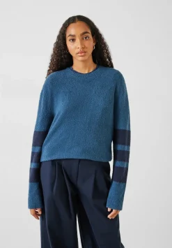 Bellata Sleeve Stripe Knitted Jumper