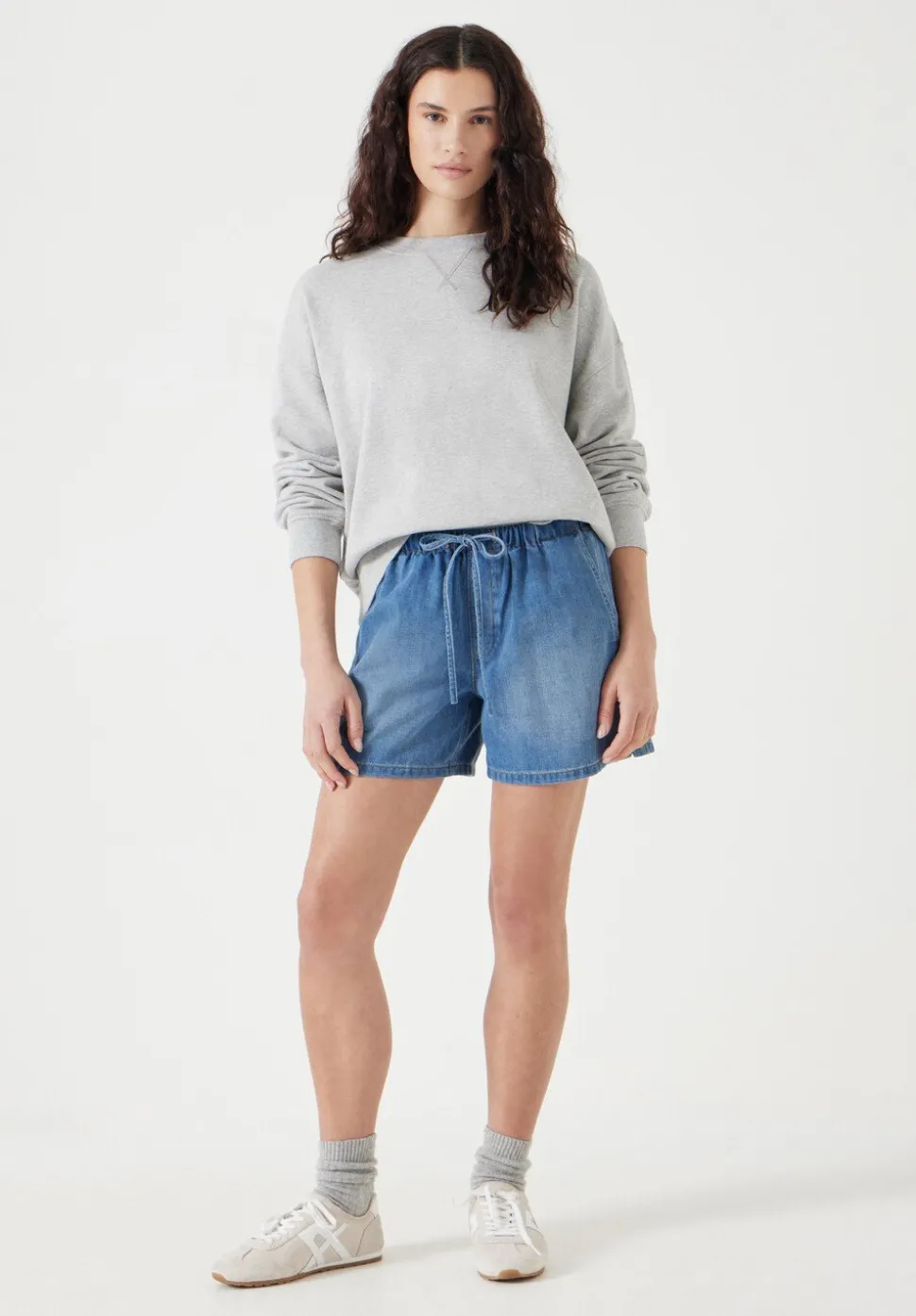 Betty Denim Pull On Shorts