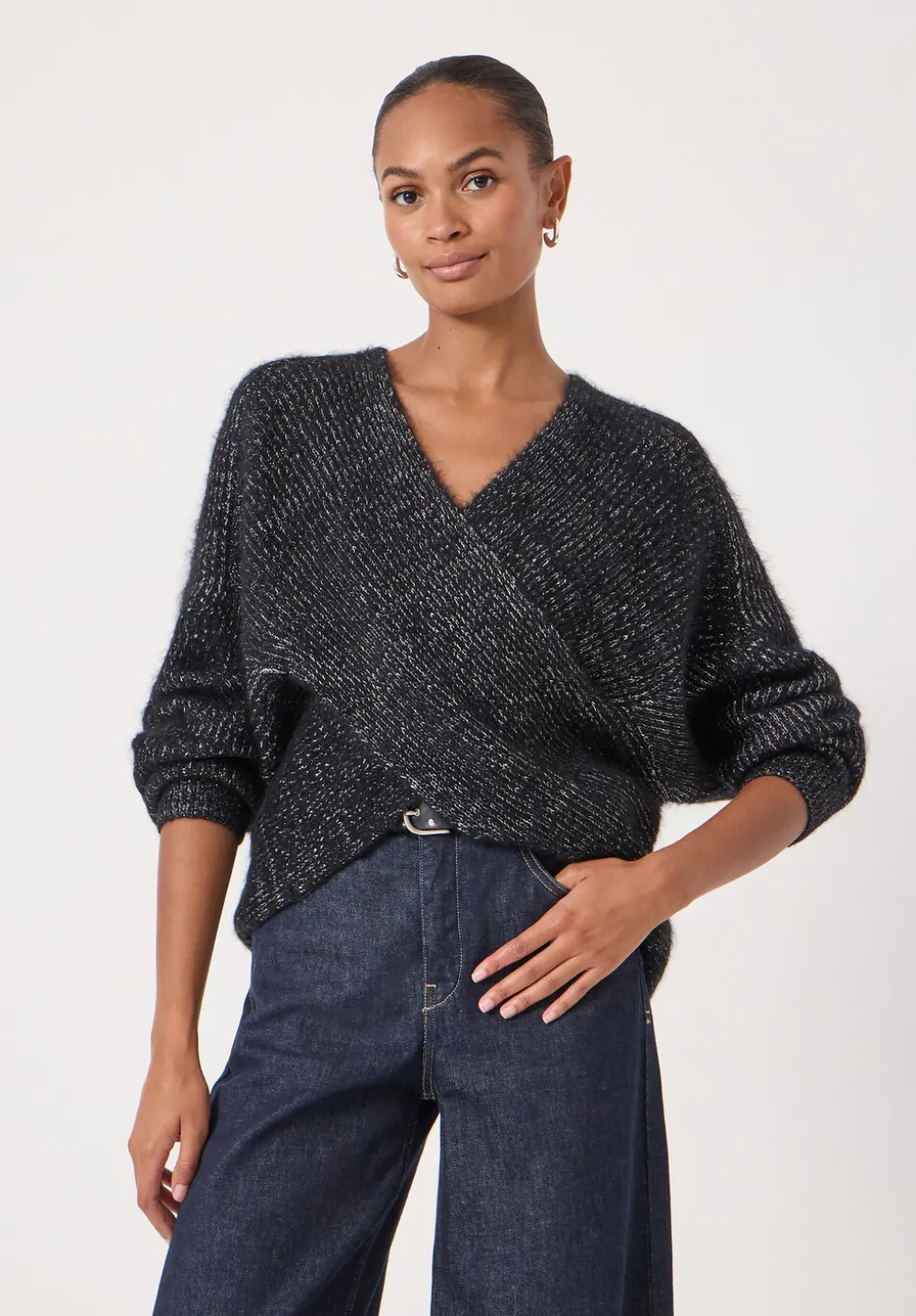 Betty Wool Blend Metallic Jumper