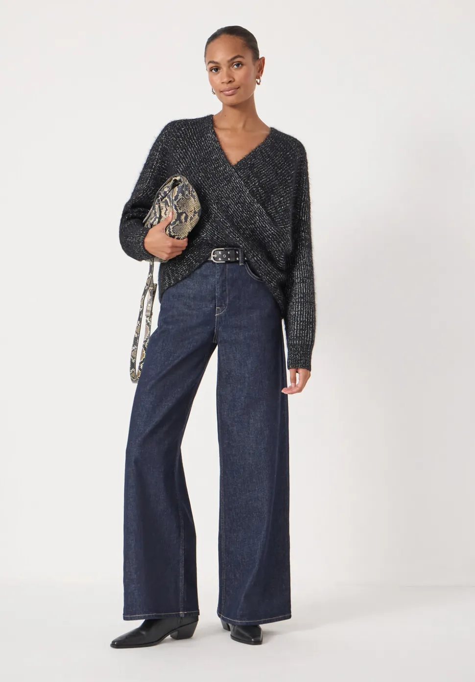 Betty Wool Blend Metallic Jumper