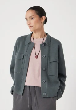Bobbie Shirt Jacket with Wool