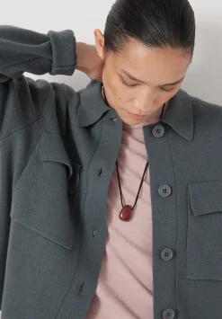 Bobbie Shirt Jacket with Wool