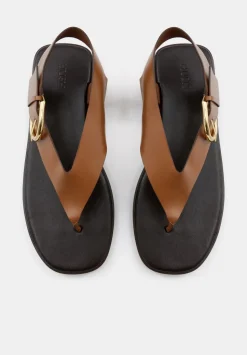 Brinley Buckle Toe Post Sandal
