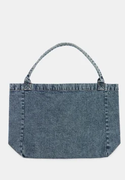 Britney Denim Tote Bag