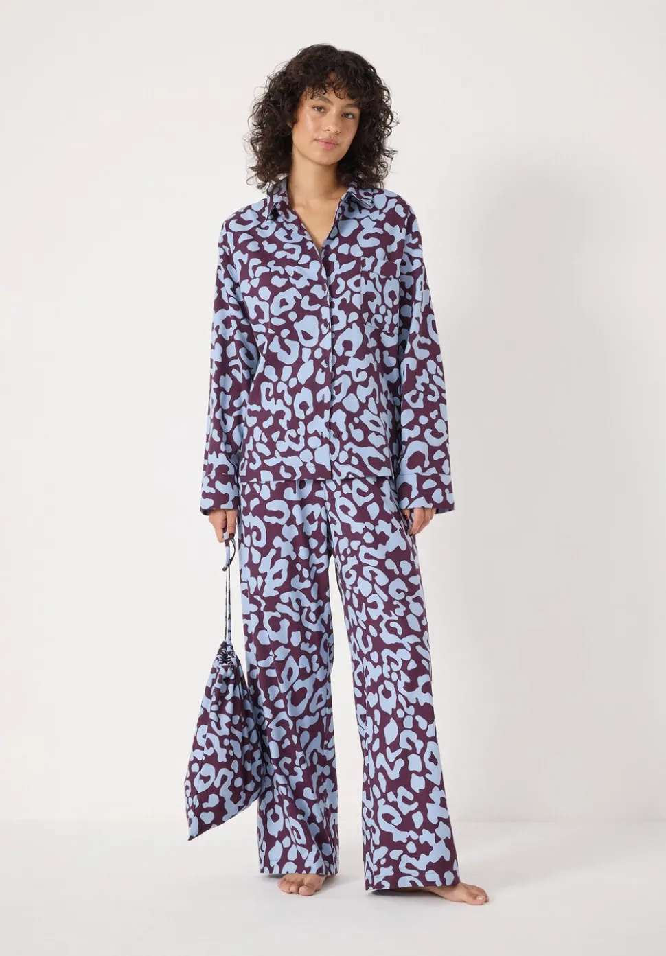 Brushed Cotton Animal Print Pyjamas