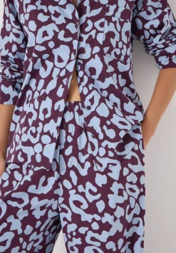 Brushed Cotton Animal Print Pyjamas