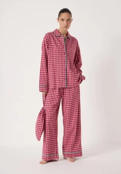 Brushed Cotton Gingham Pyjamas