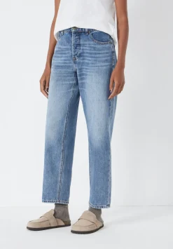 Button Fly Boyfriend Jean