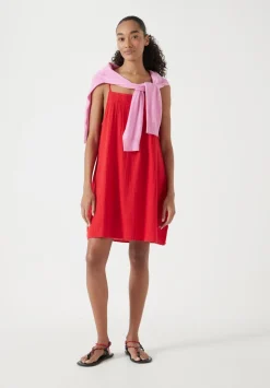 Cali Cotton Gauze Mini Dress