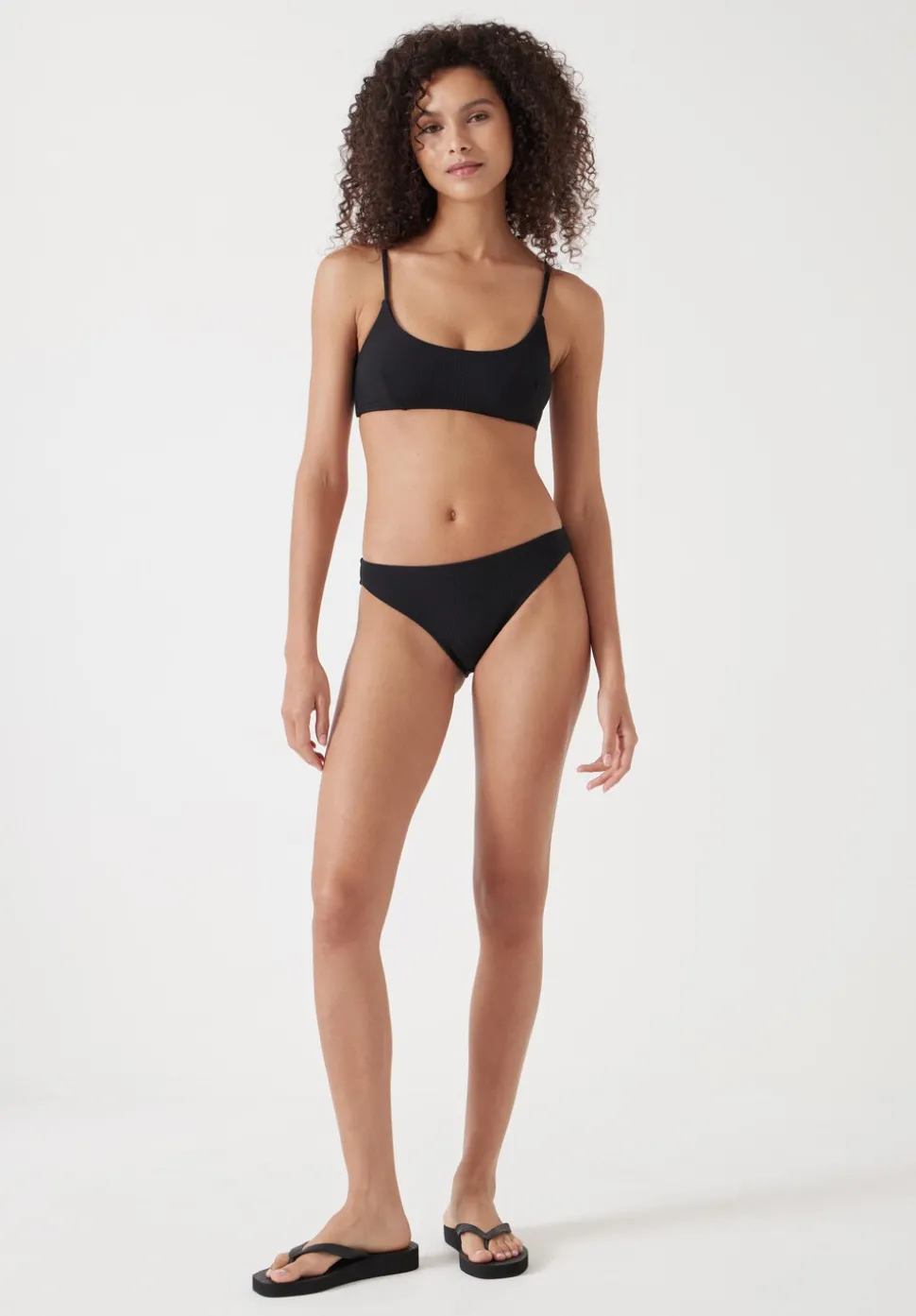 Cally Classic Texture Bikini Bottoms