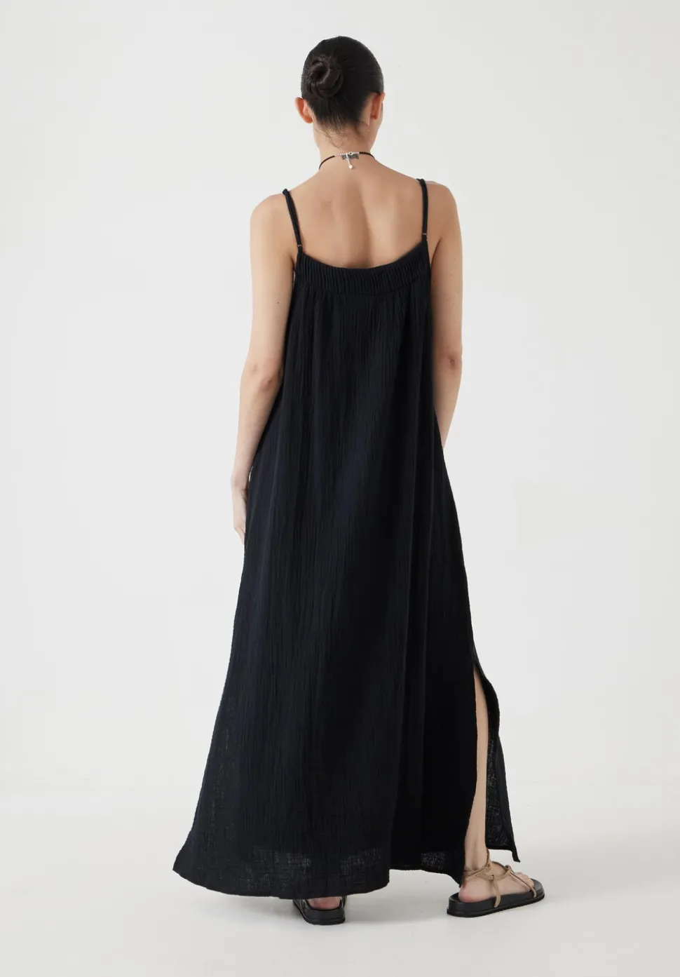Carmen Cotton Gauze Midi Dress