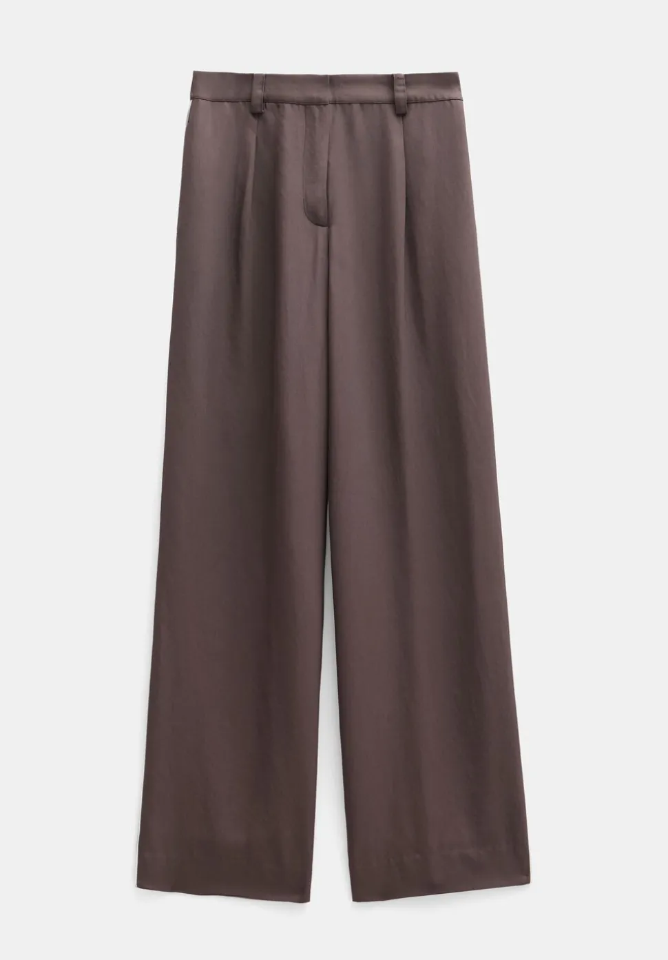 Carys Piping Detail Wide Leg Trousers