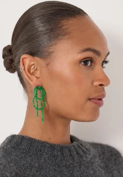 Cascading Beaded Earrings