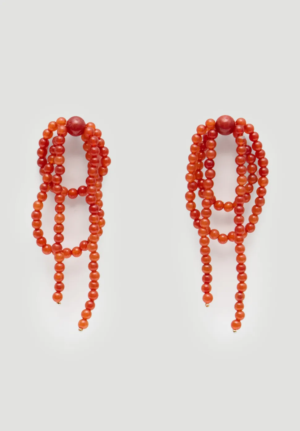 Cascading Beaded Earrings